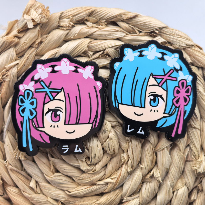 Japan Lifestyle - Ram Rem Metalen Badges Anime Re: