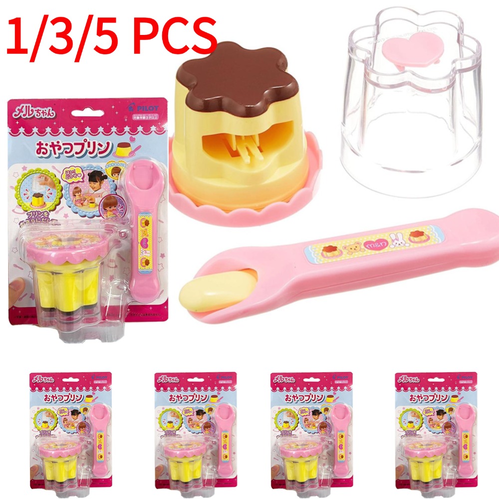Lifestyle Of Japanese - 1/3/5PCS Pudding Set Voedsel Voeden Speelgoed