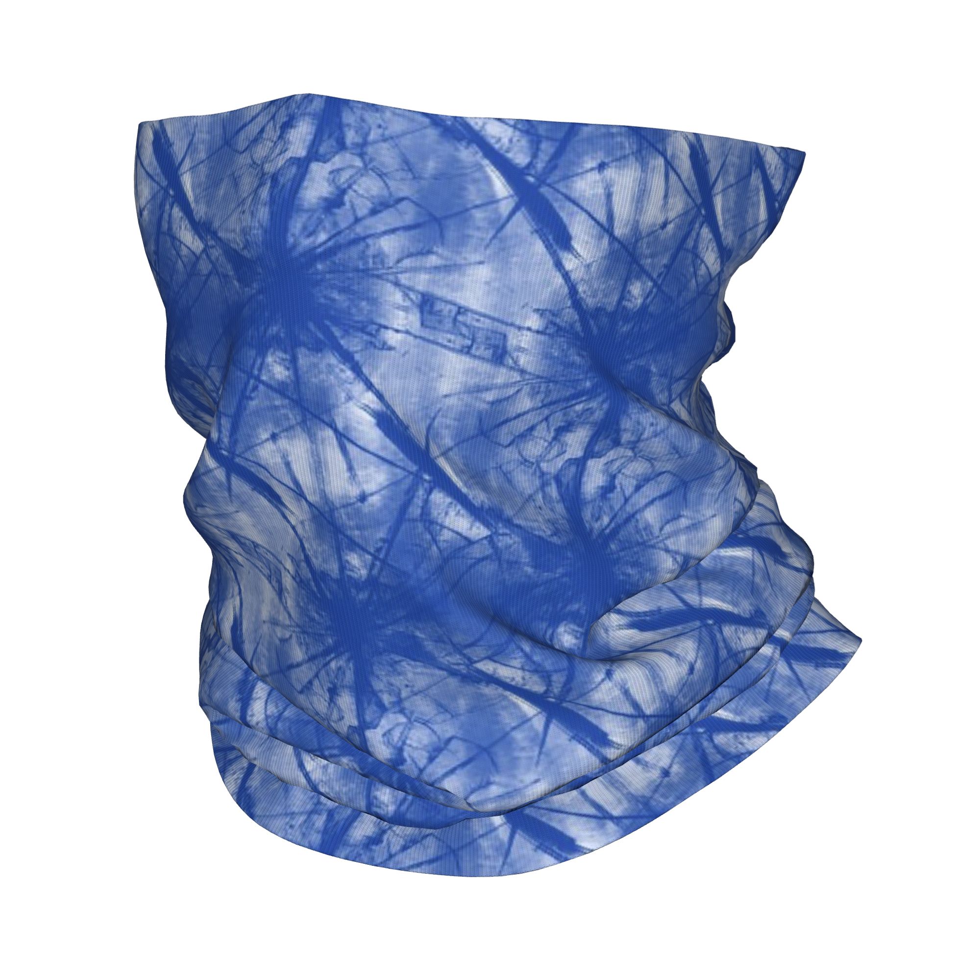 Shibori Tie Dye - Indigo Tie Dye Shibori Patroon Bandana