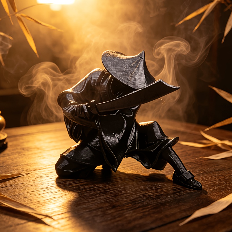 Japan Lifestyle - Japanse traditionele Samurai miniatuur sculptuur 3D