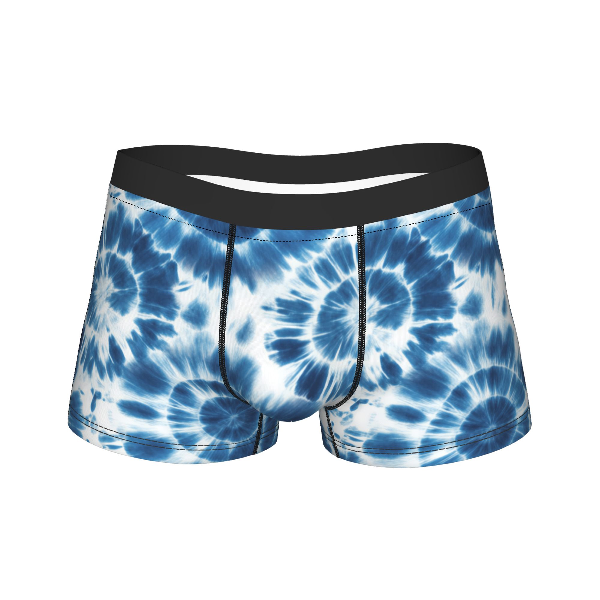 Shibori Tie Dye - Tie-dye shibori naadloze patroon boxershorts ondergoed
