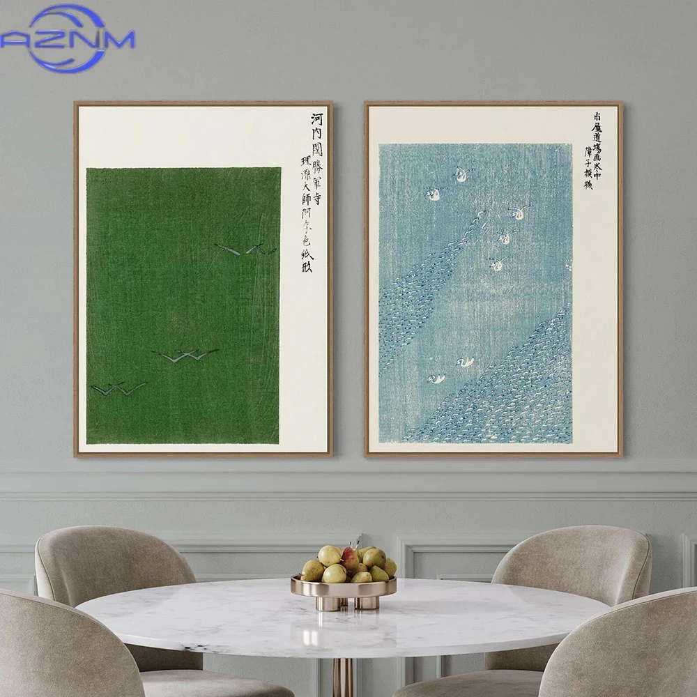 Lifestyle Of Japanese - AZNM Vintage Japanse canvas muurschildering print
