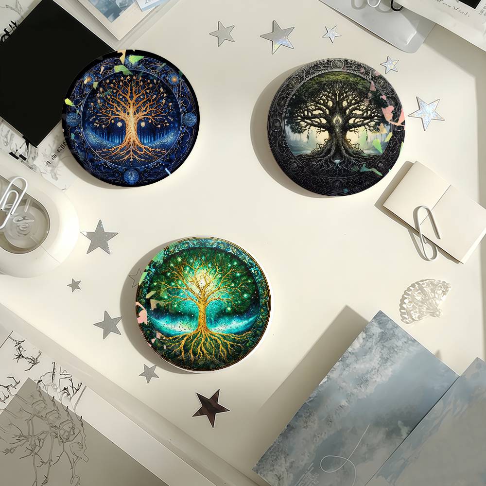 Japan Lifestyle - De magie van de levensboom Laserbadge