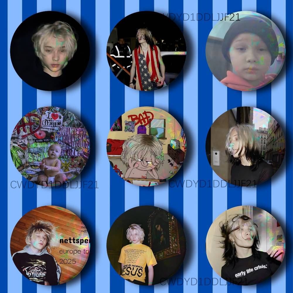 Japan Lifestyle - N-Nettspend vroege levenscrisis broche creatieve badge
