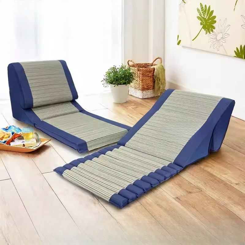 Tatami Mat Rush - Multifunctionele Tatami-stoel Opvouwbare vloerbank met spoedgrasmat