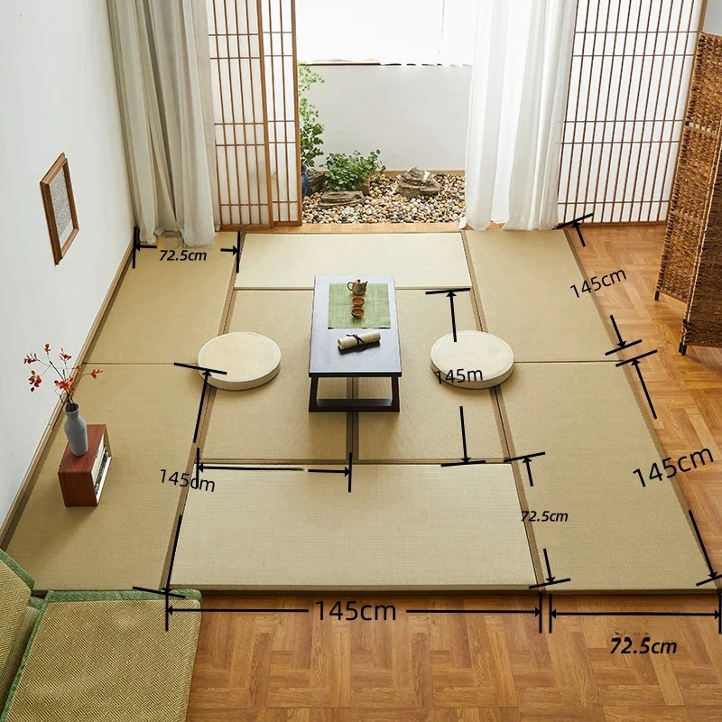 Japanse Traditionele Igusa Tat - Tatami Mat Rush recensie en prijs