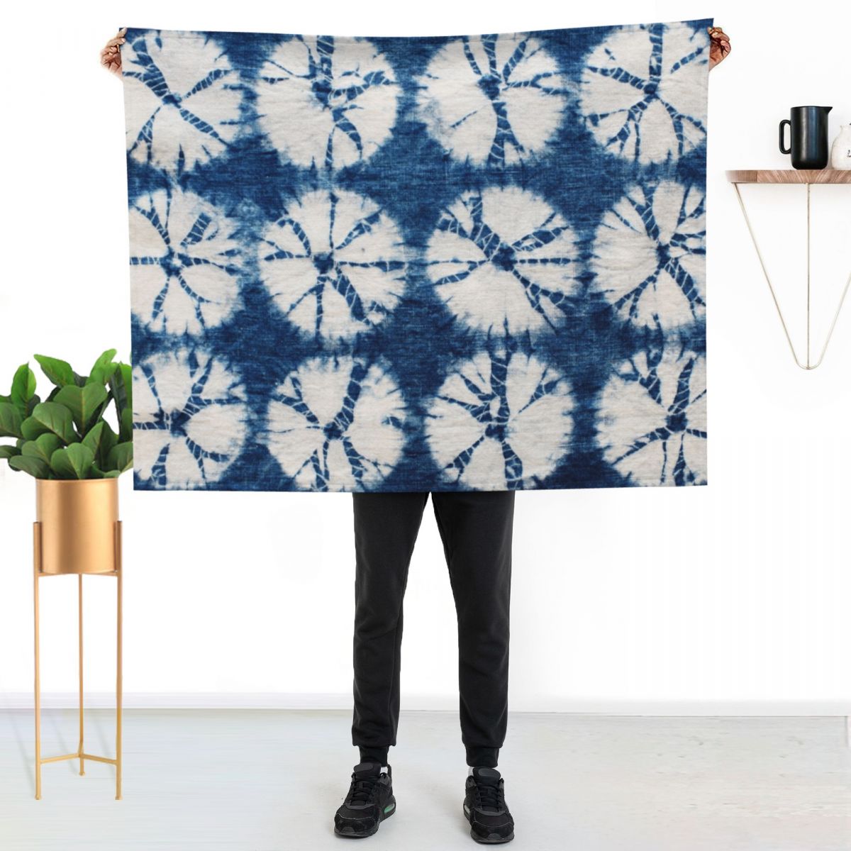 Shibori Circles, Indigo, Tie D - Shibori Tie Dye recensie en prijs