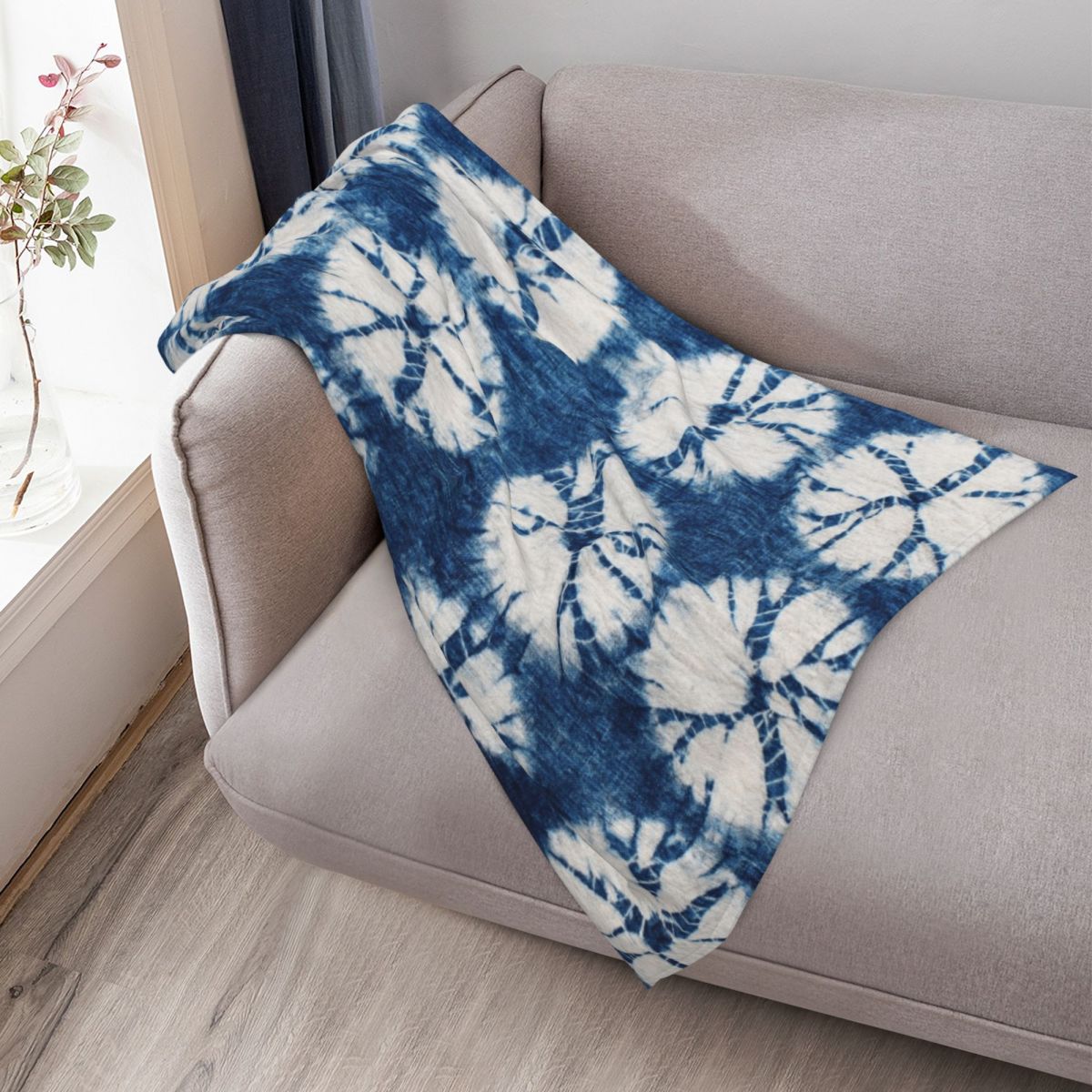 Shibori Circles, Indigo, Tie D - Shibori Tie Dye recensie en prijs