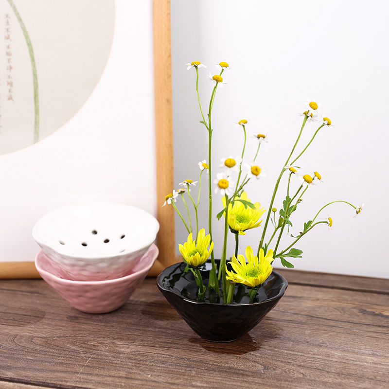 Grotten Bloemenkommen Keramiek - Ikebana Vase Kenzan recensie en prijs