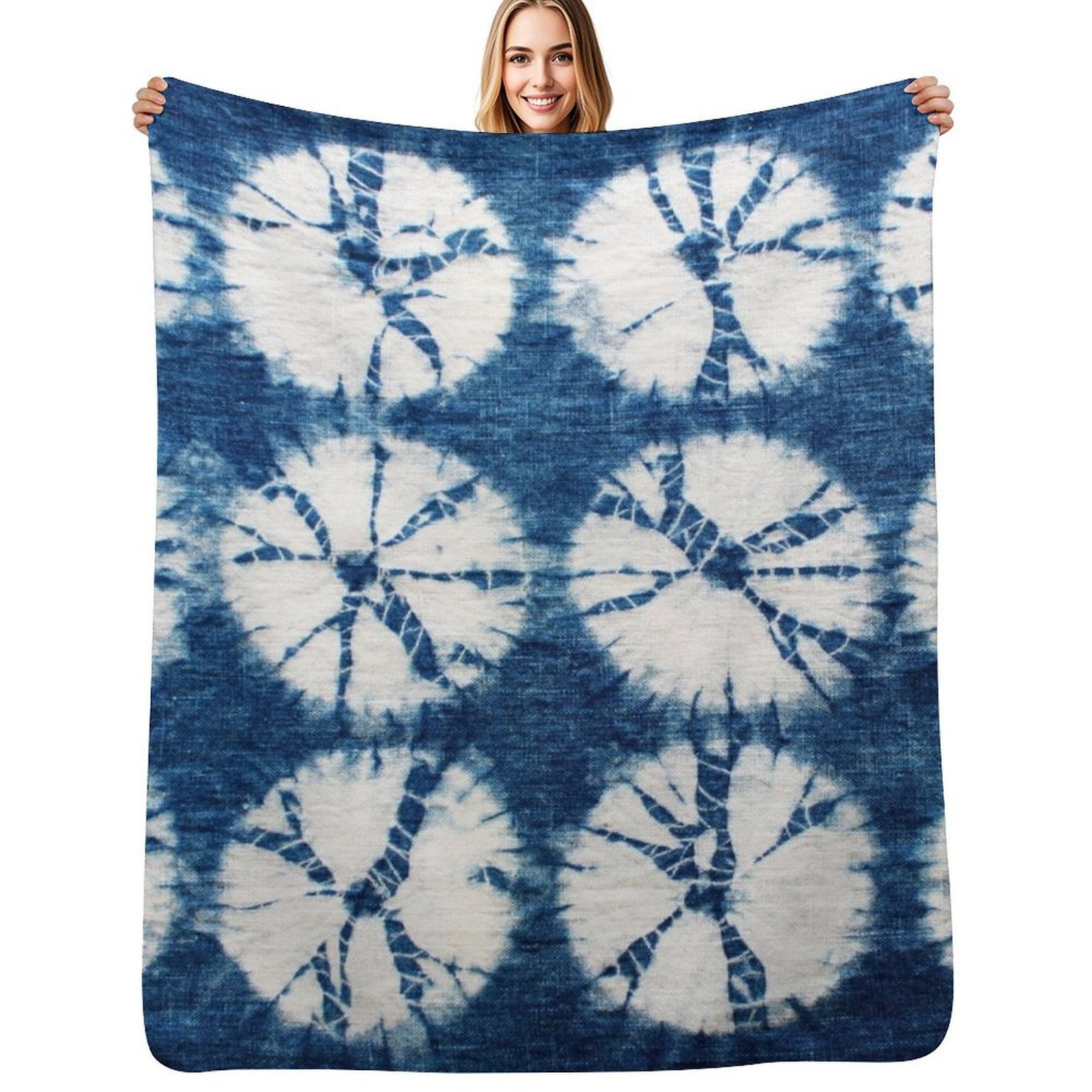 Shibori Circles, Indigo, Tie D - Shibori Tie Dye recensie en prijs