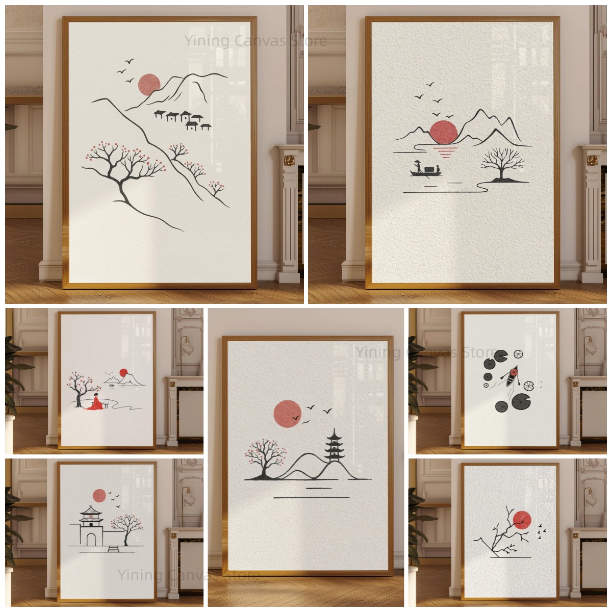 Minimalistische Japanse inktpo - Japanese Zen Lifestyle recensie en prijs