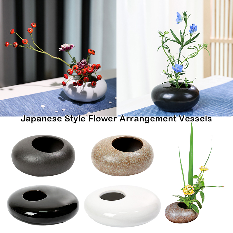 Keramische Vaas Japanse Stijl  - Ikebana Vase Kenzan recensie en prijs