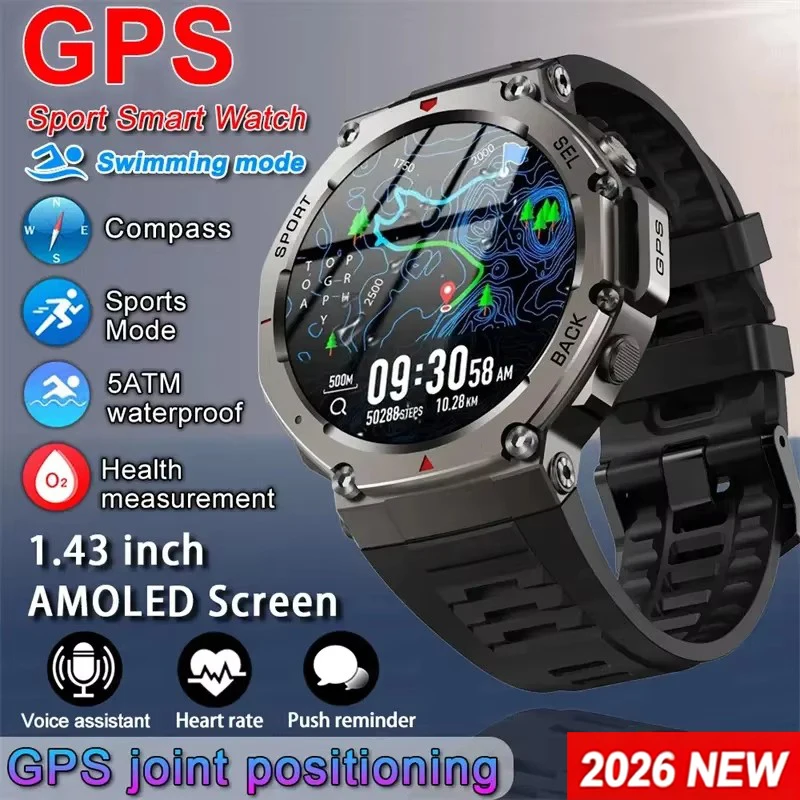 Smartwatch voor heren met GPS, - Japanese Active Lifestyle recensie en prijs