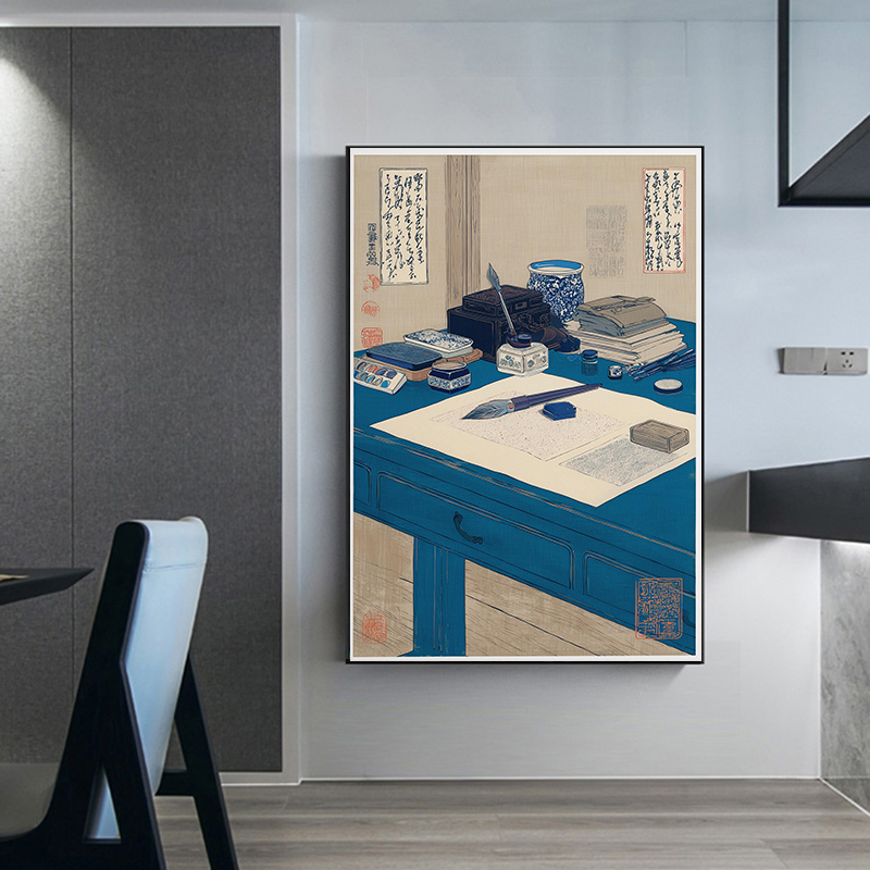 Japanse stijl stilleven poster - Japanese Zen Lifestyle recensie en prijs